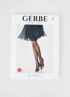 Collants Gerbe Noir