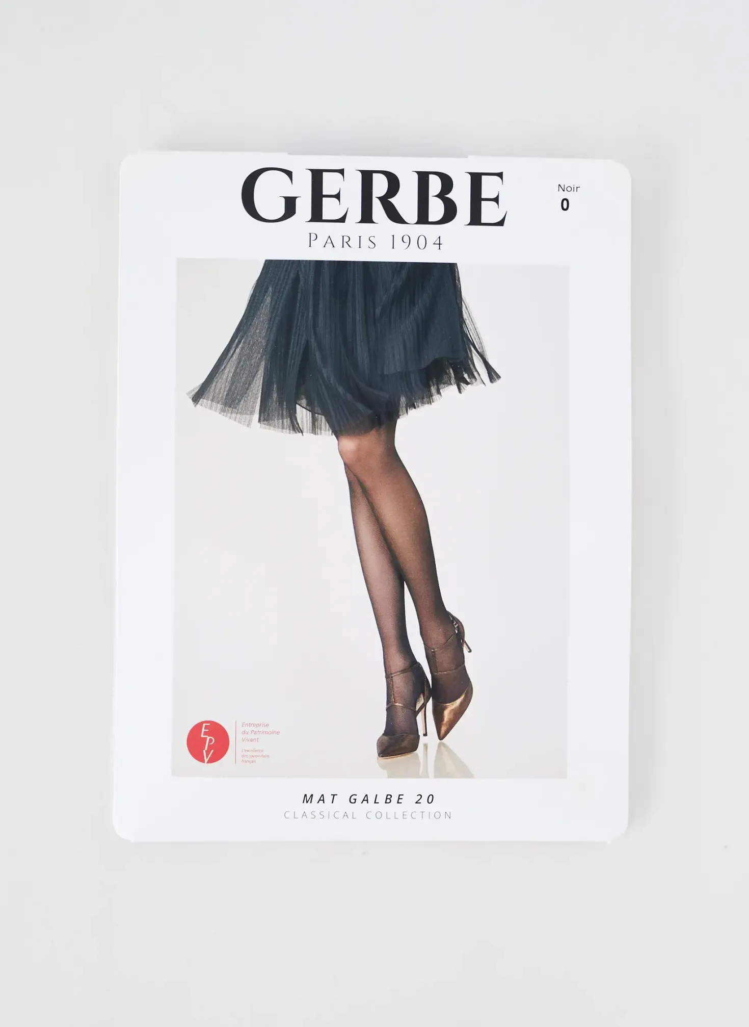 Collants Gerbe Noir