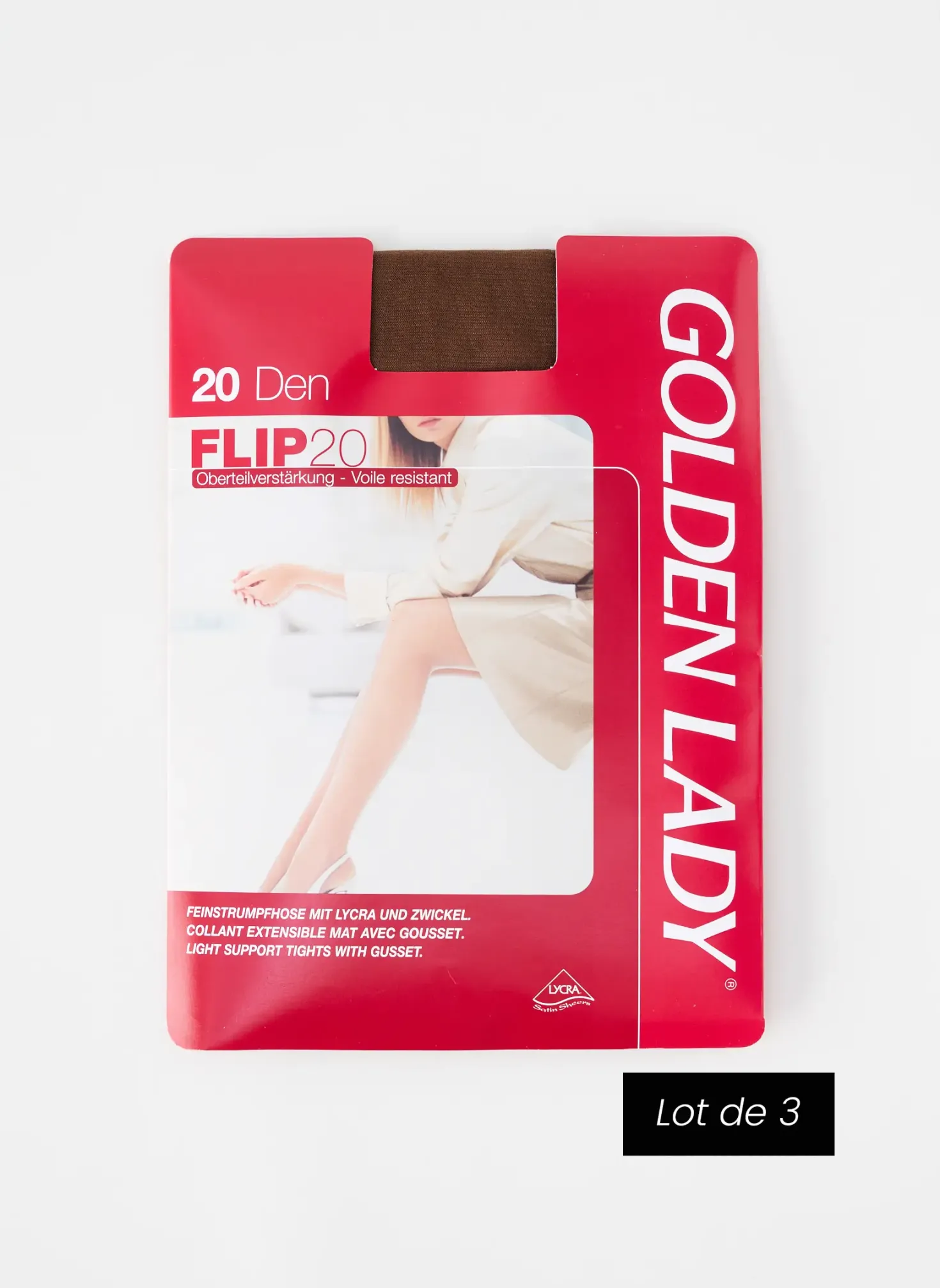 Collants Golden Lady Marron
