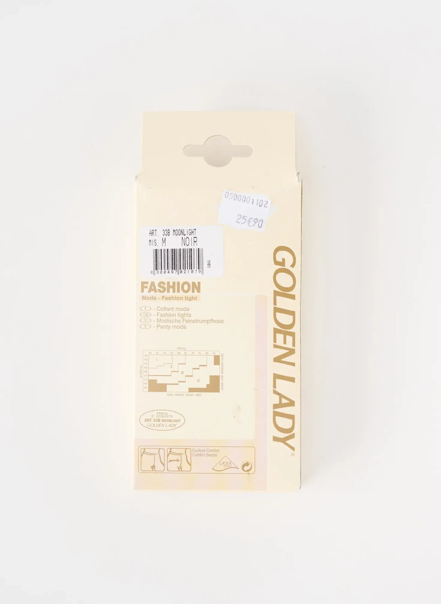 Collants Golden Lady Noir