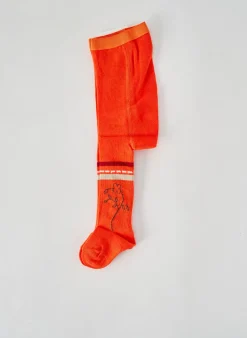 Collants Lapin Bleu Orange