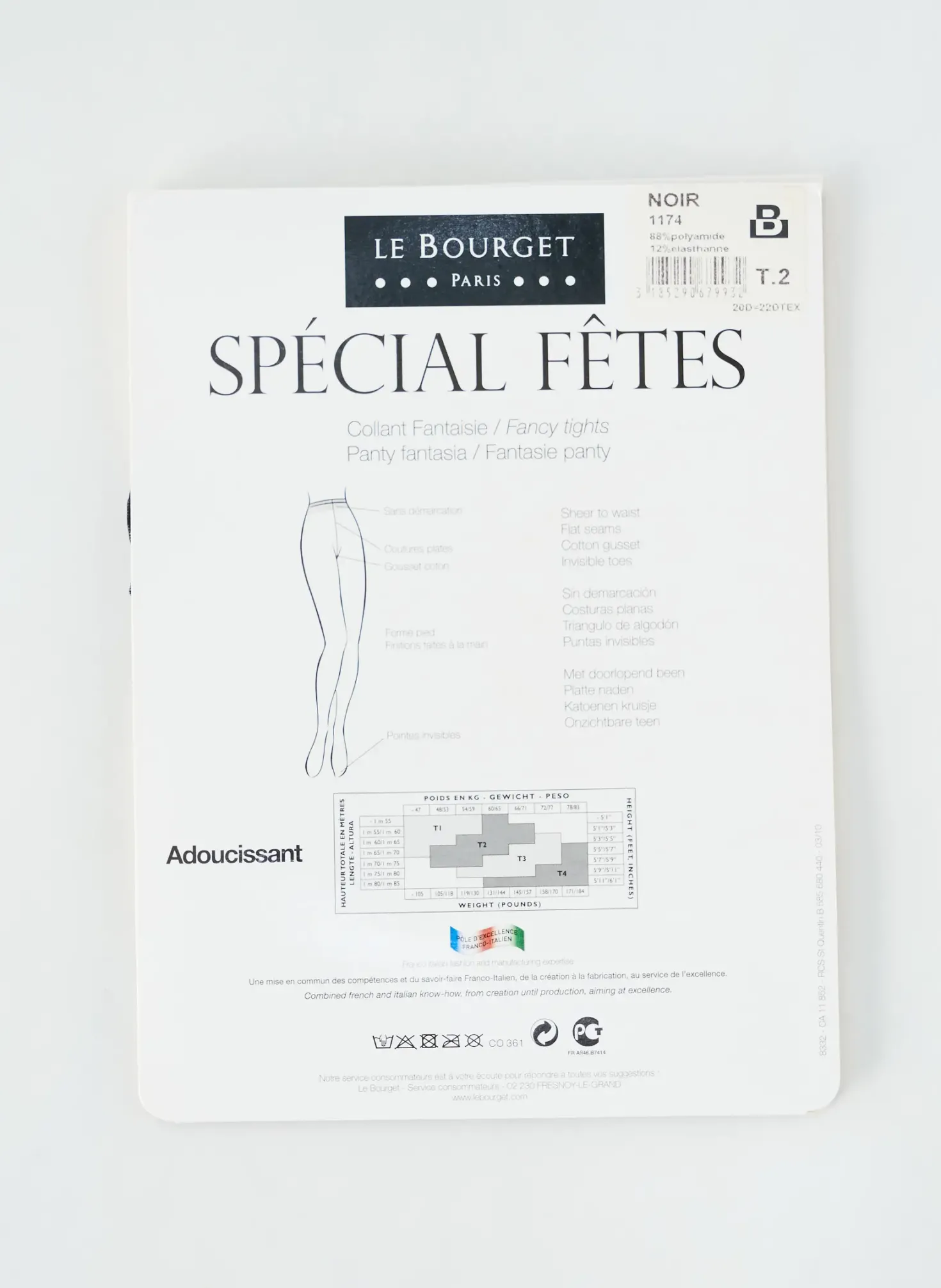 Collants Le Bourget Noir