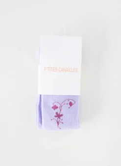 Collants P'tites Canailles Violet