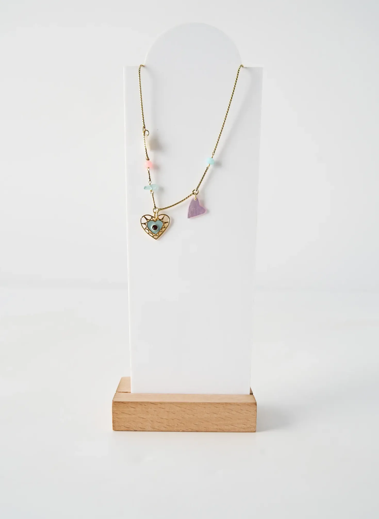 Collier Franck Herval Bleu