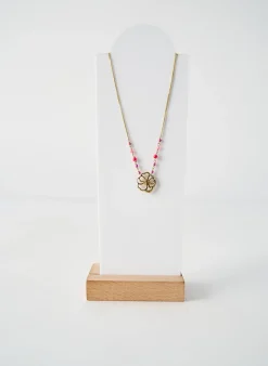 Collier Franck Herval Rose