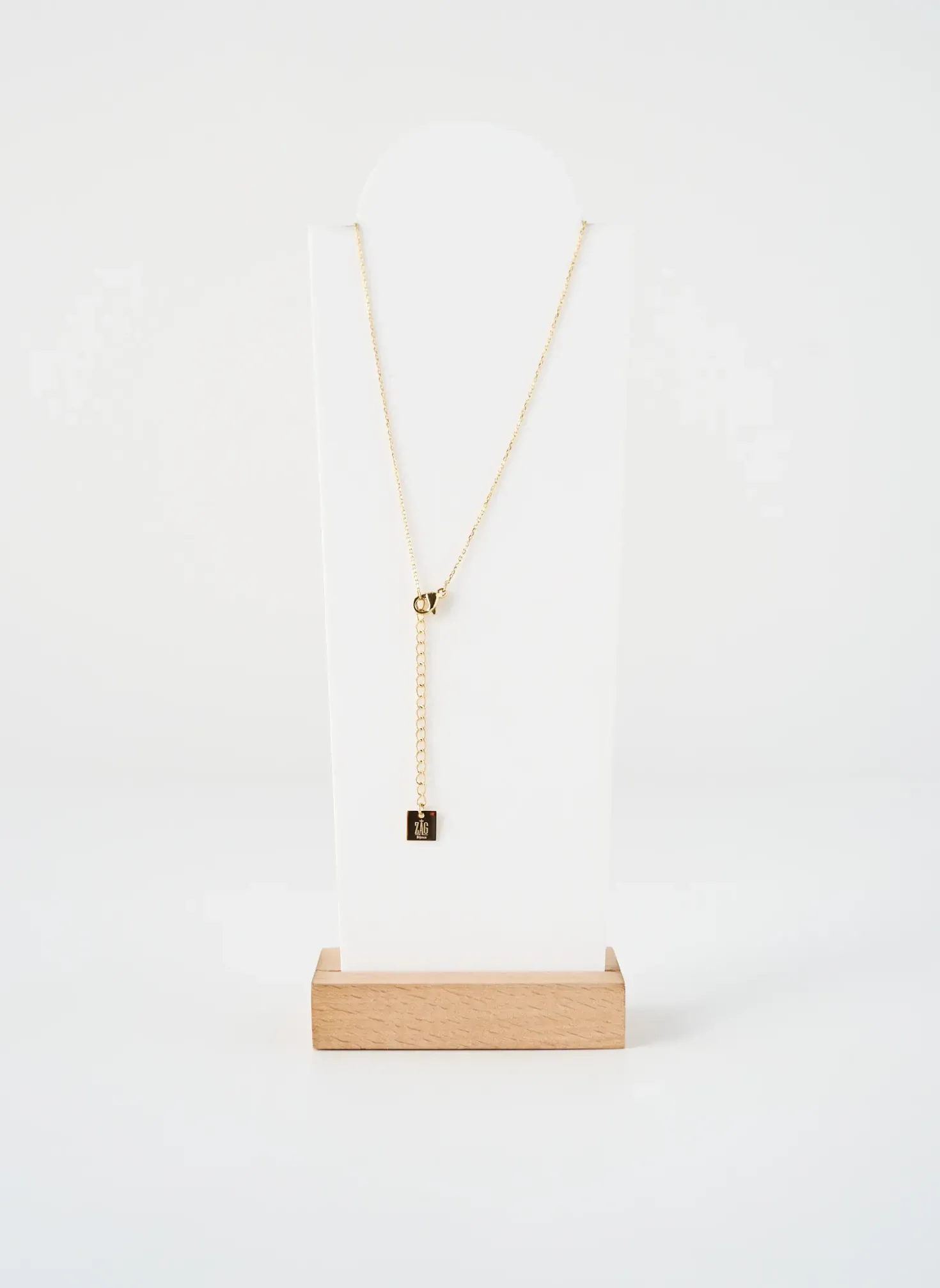 Collier Zag Bleu