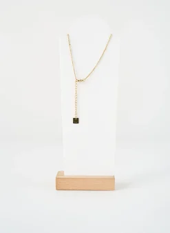 Collier Zag Marron