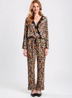 Combi-pantalon Antigel Noir Manches Longues