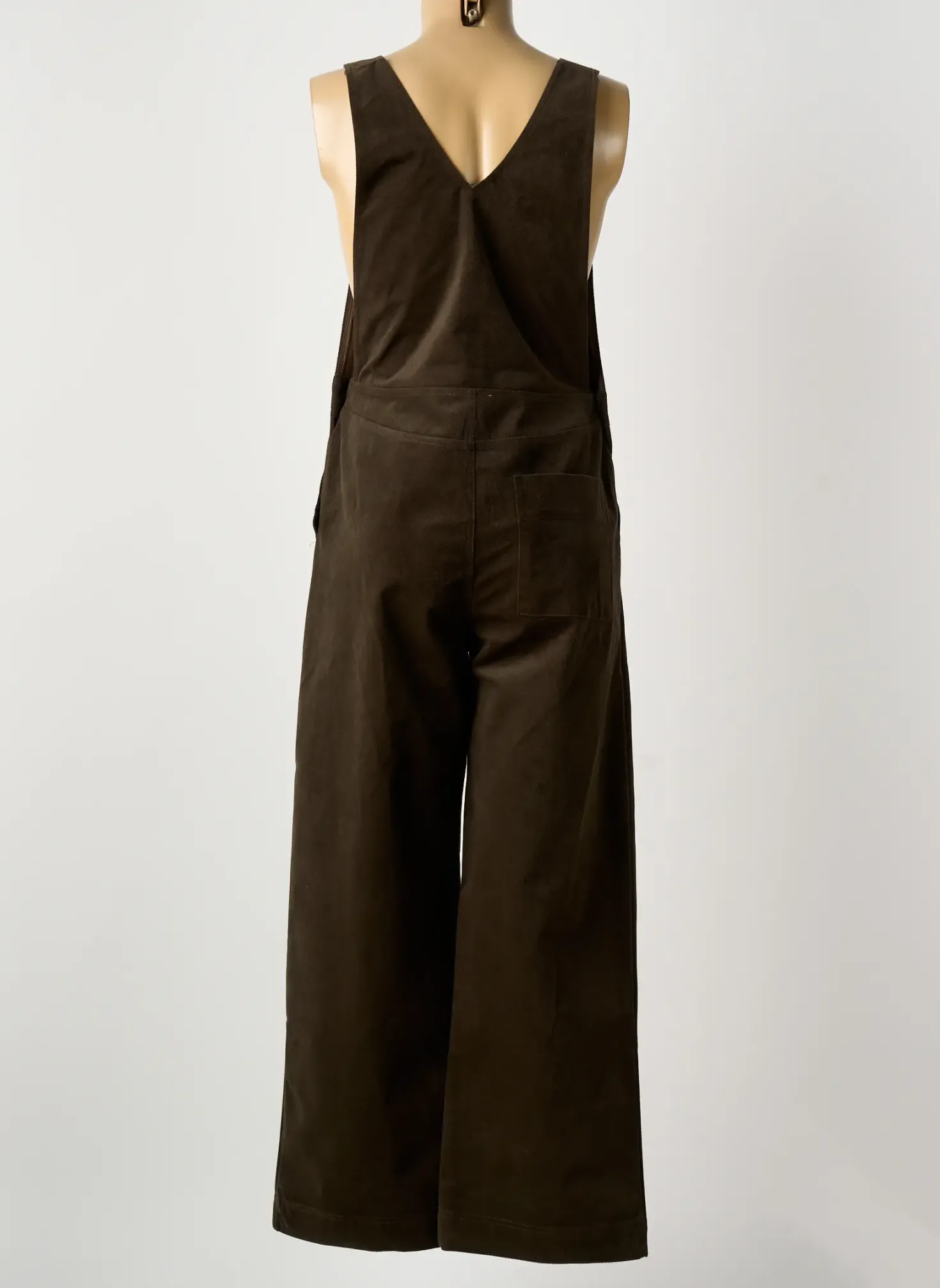 Combi-pantalon Artlove Vert Fines Bretelles
