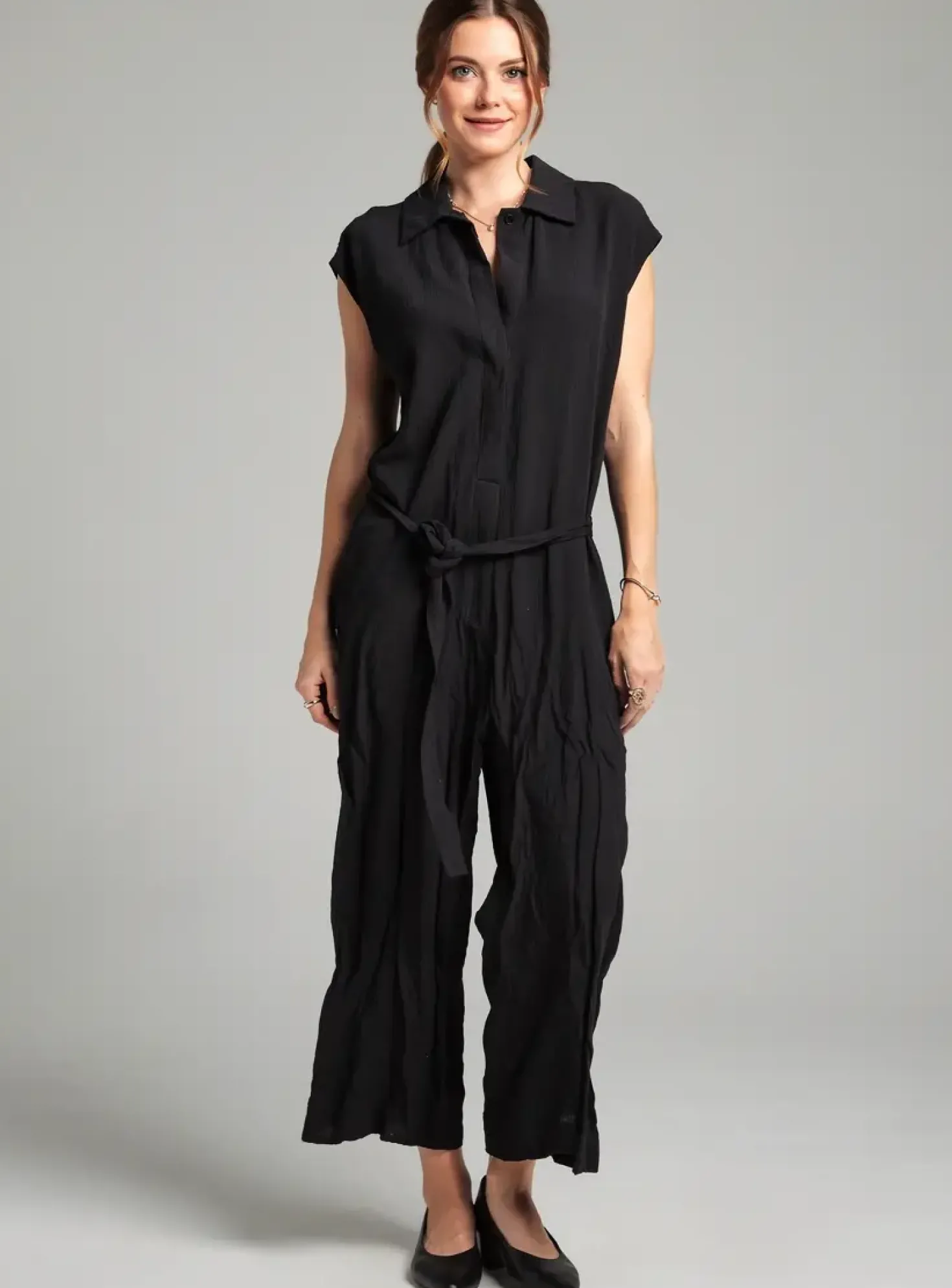 Combi-pantalon Astrid Black Label Noir