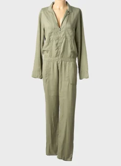 Combi-pantalon Atelier Bô..m Vert Manches Longues