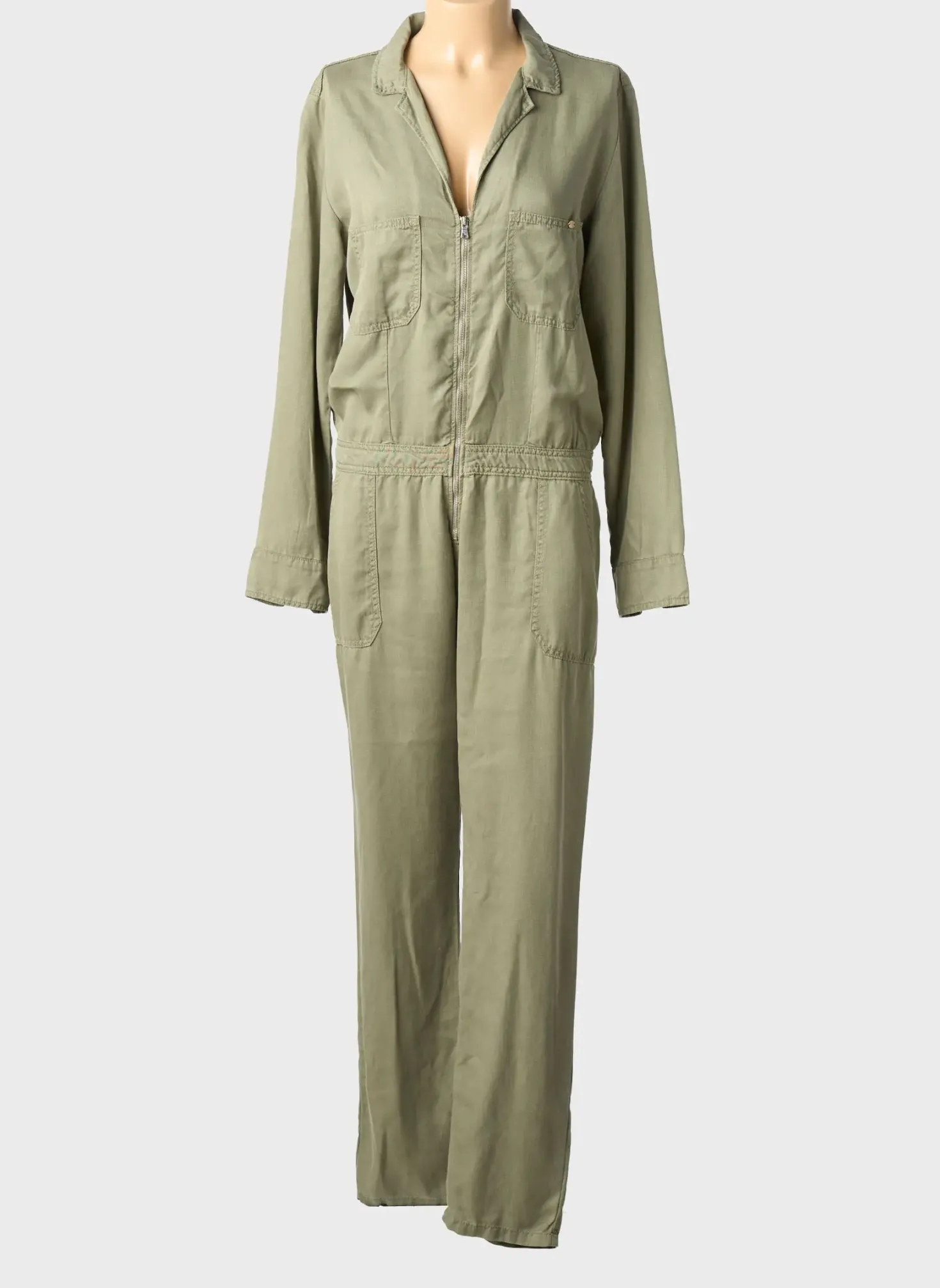 Combi-pantalon Atelier Bô..m Vert Manches Longues