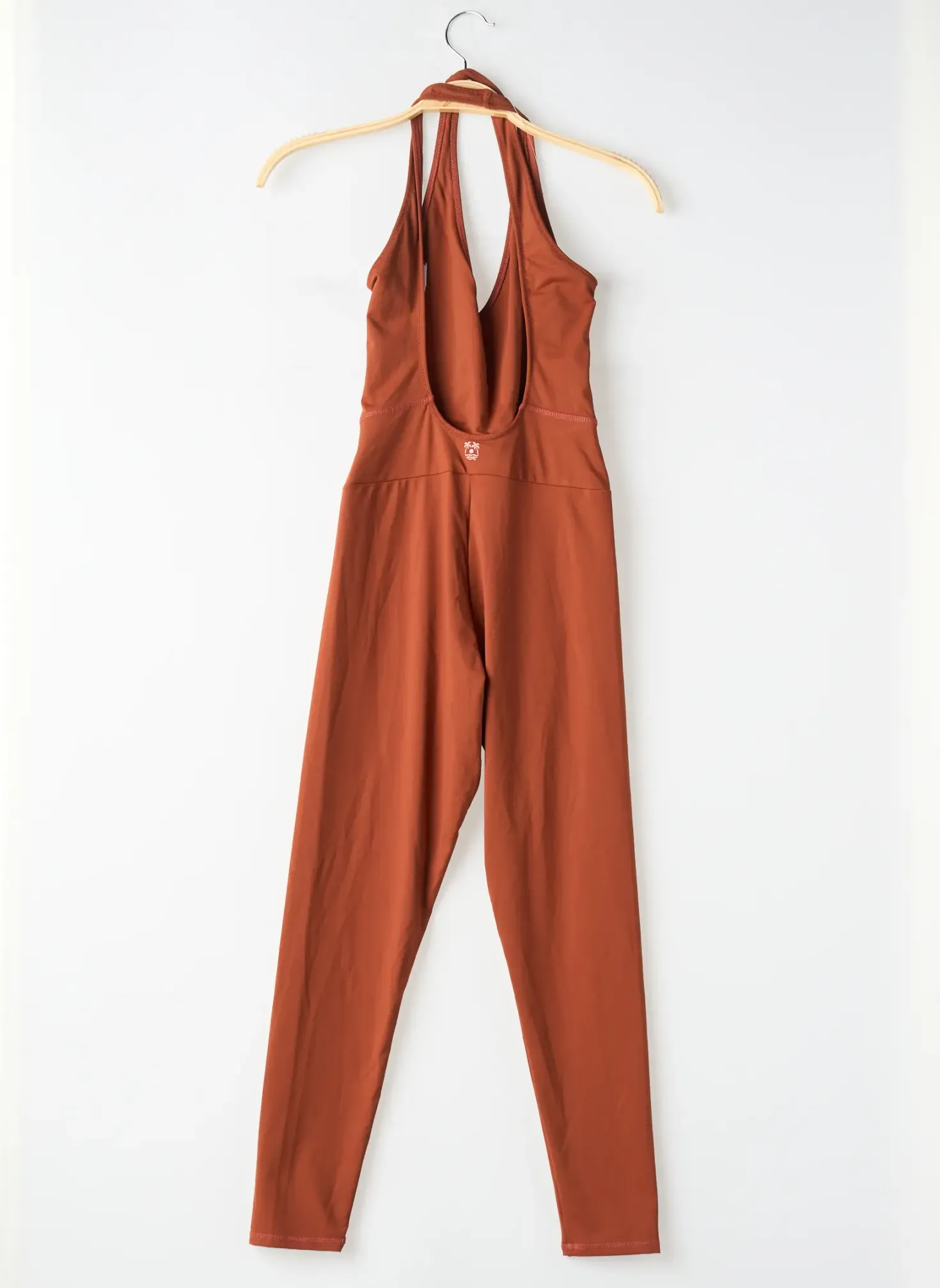 Combi-pantalon Banana Moon Marron Fines Bretelles