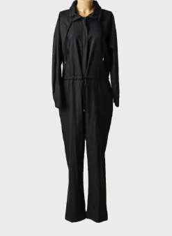 Combi-pantalon Banditas From Marseille Noir Manches Longues