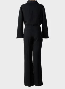 Combi-pantalon Ba&sh Noir Manches Longues