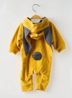 Combi-pantalon Bb And Co Jaune Manches Longues