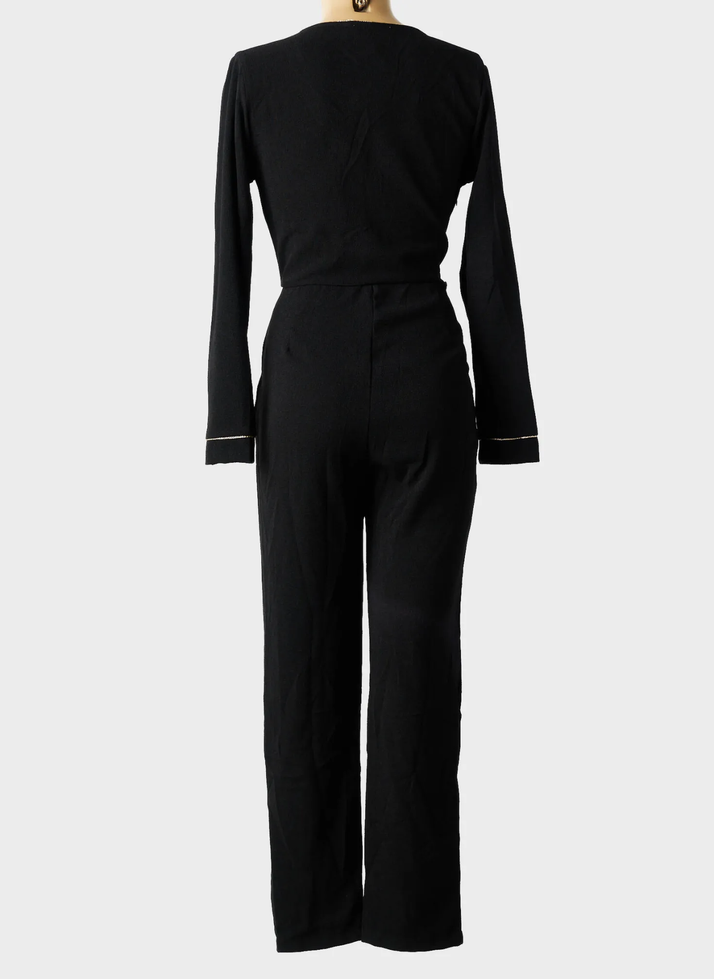 Combi-pantalon Cherry Paris Noir Manches Longues
