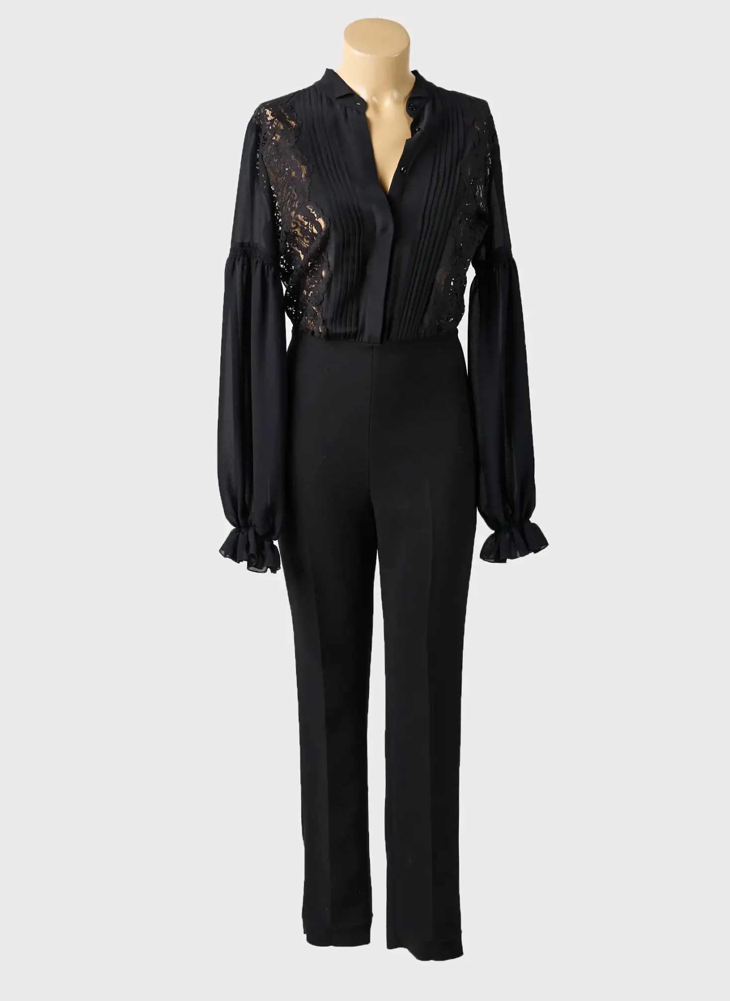 Combi-pantalon Ermanno Scervino Noir Manches Longues