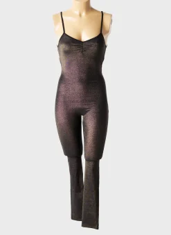 Combi-pantalon Ginette Ny Anahata X La Nouvelle Noir Fines Bretelles