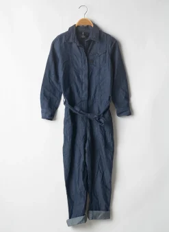 Combi-pantalon G Star Bleu Manches Longues