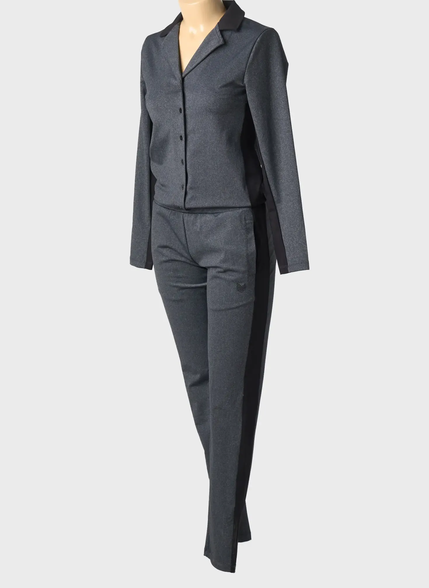 Combi-pantalon Hbt Gris Manches Longues