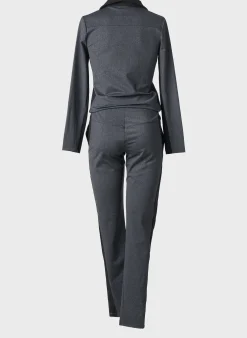 Combi-pantalon Hbt Gris Manches Longues