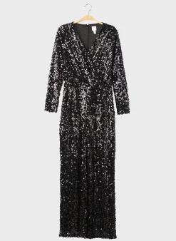 Combi-pantalon H&m Noir Manches Longues