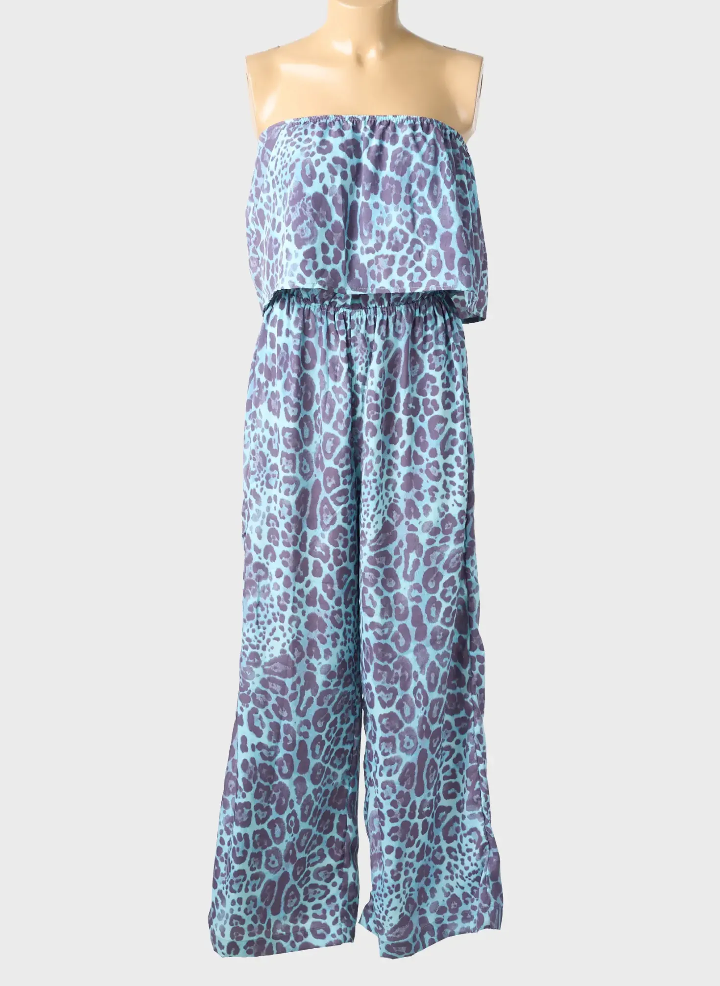 Combi-pantalon Isla Bonita Bleu Sans Manche