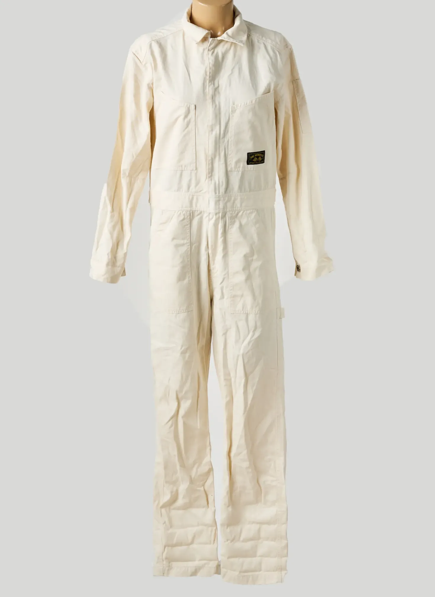 Combi-pantalon Jane Motorcycles Beige Manches Longues
