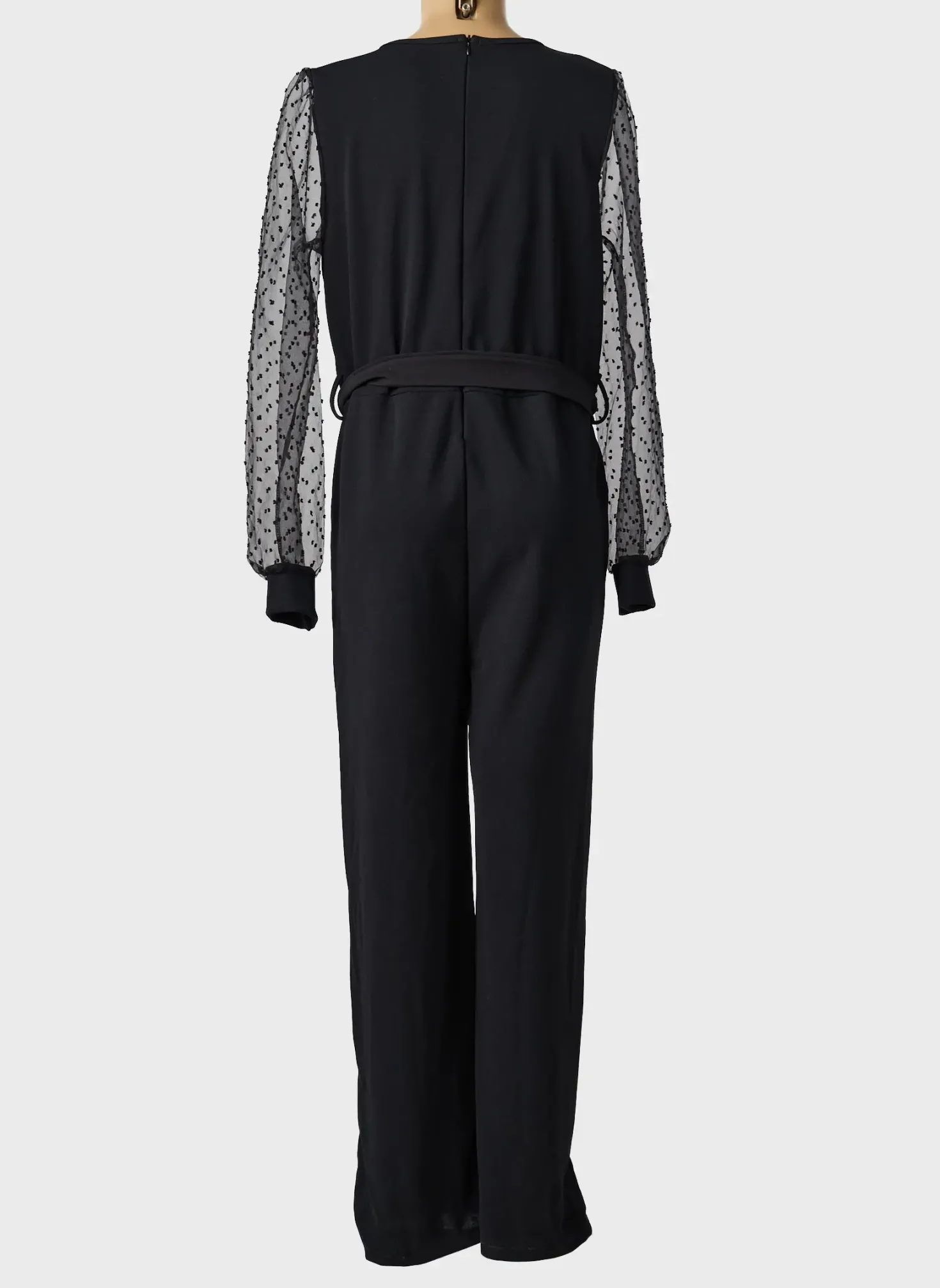 Combi-pantalon Jolifly & Justine Y Noir Manches Longues
