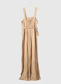 Combi-pantalon Kocca Beige Fines Bretelles