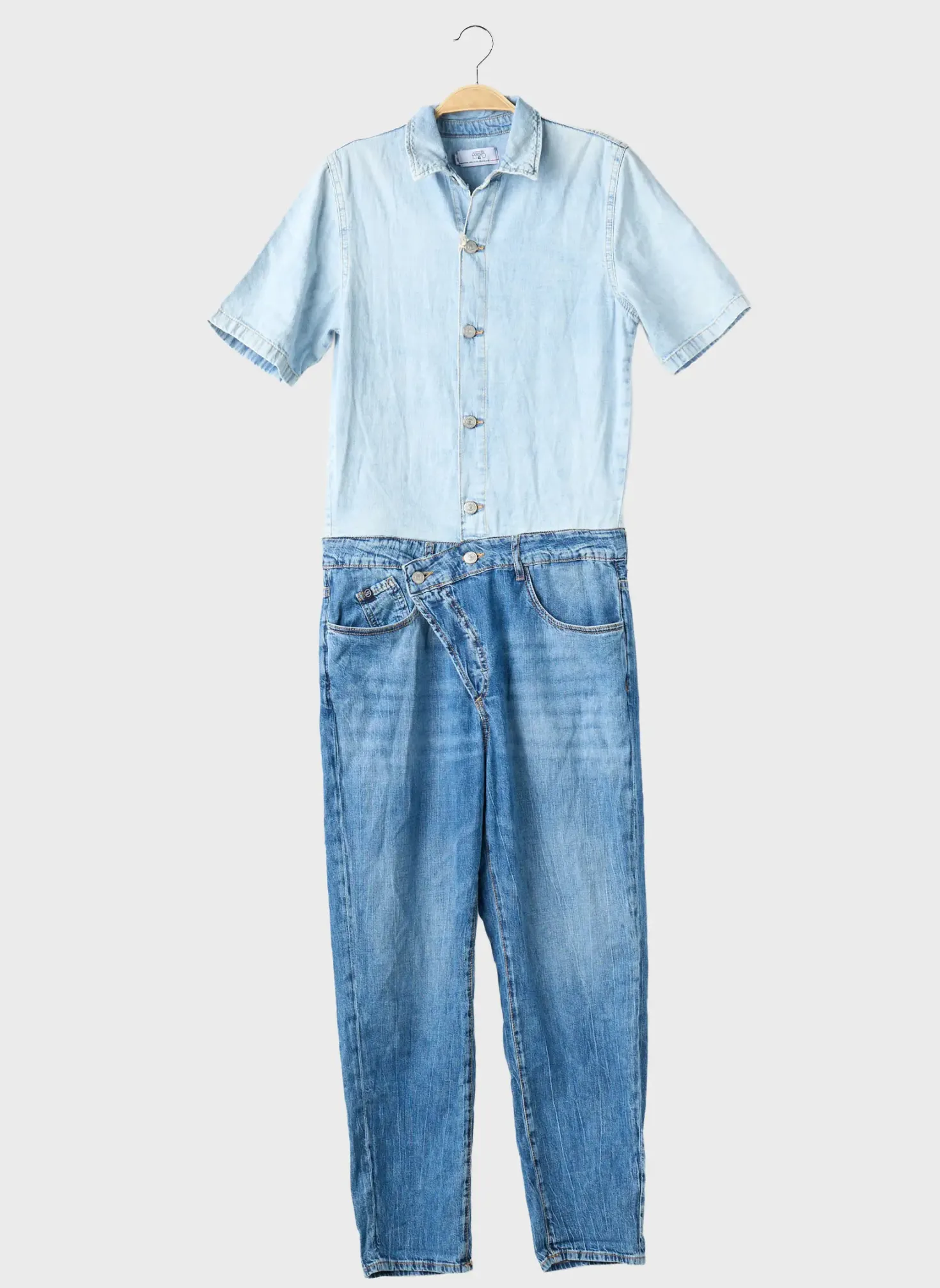 Combi-pantalon Le Temps Des Cerises Bleu