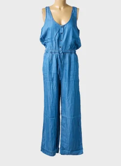 Combi-pantalon Losan Bleu Fines Bretelles