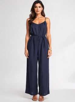 Combi-pantalon Lpb Les Petites Bombes Bleu Fines Bretelles