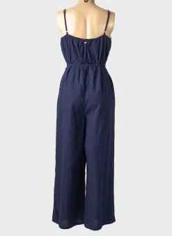 Combi-pantalon Lpb Les Petites Bombes Bleu Fines Bretelles