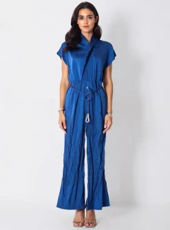 Combi-pantalon Mango Bleu