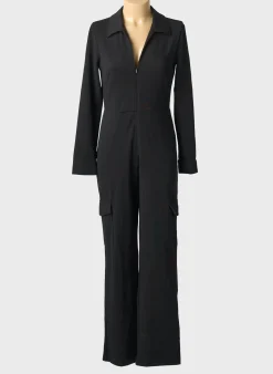 Combi-pantalon Mango Noir