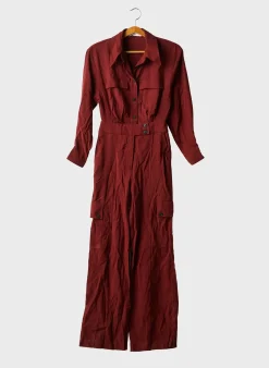 Combi-pantalon Mango Rouge
