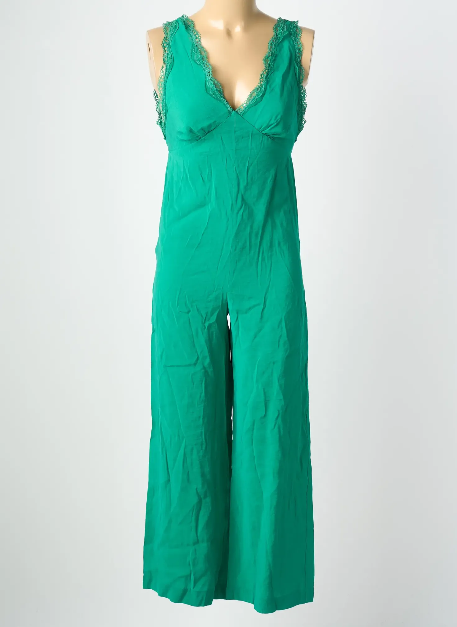 Combi-pantalon Mango Vert