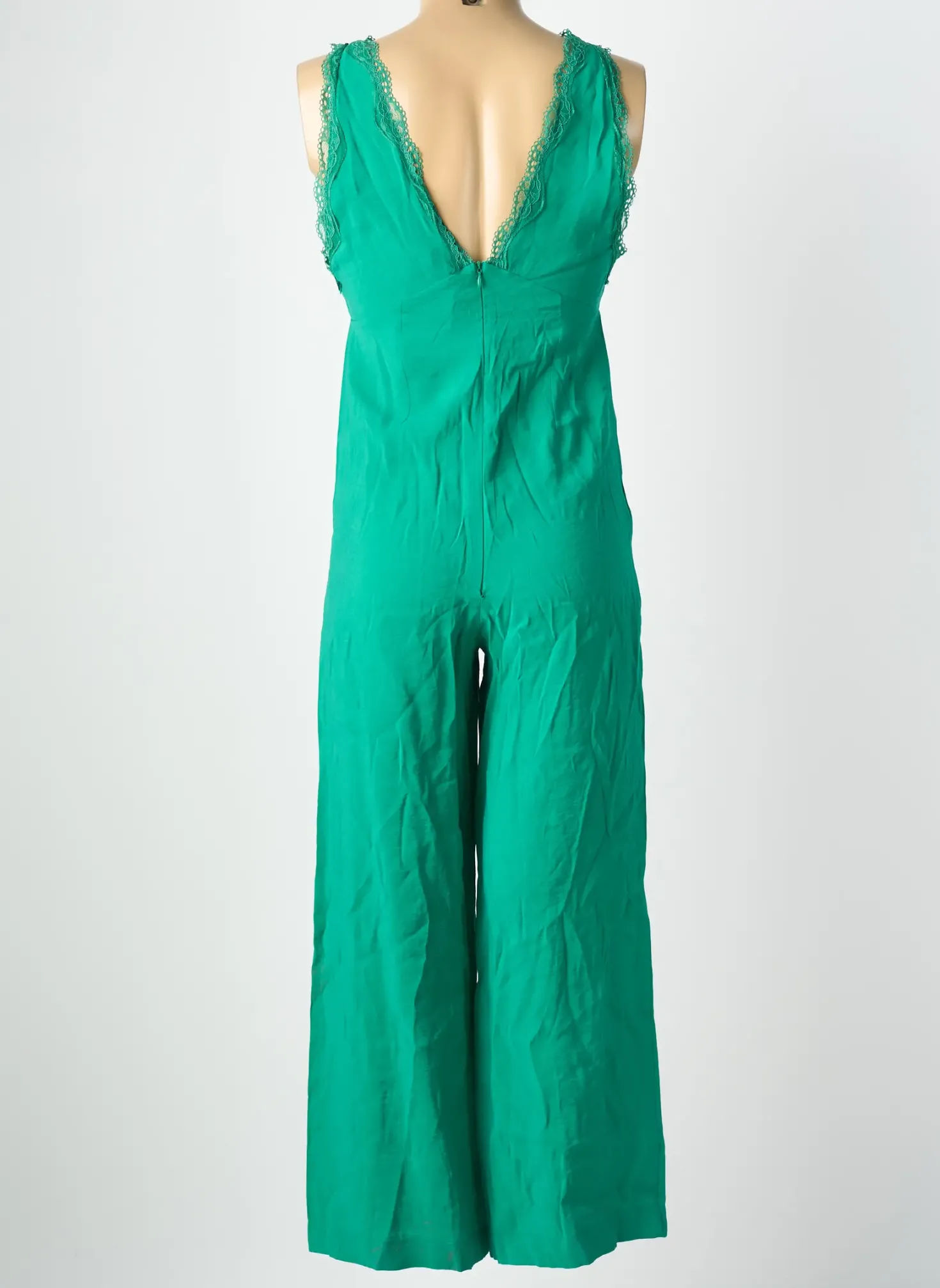 Combi-pantalon Mango Vert