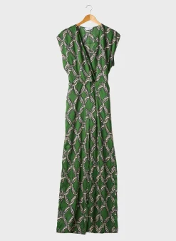 Combi-pantalon Mango Vert
