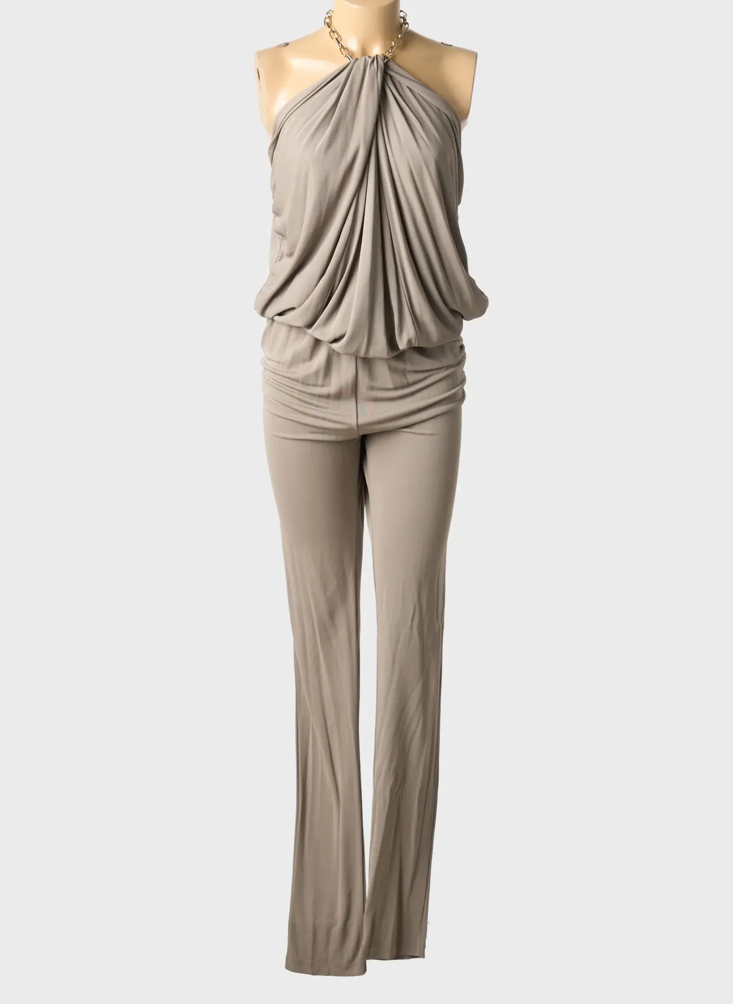 Combi-pantalon Msgm Marron Sans Manche