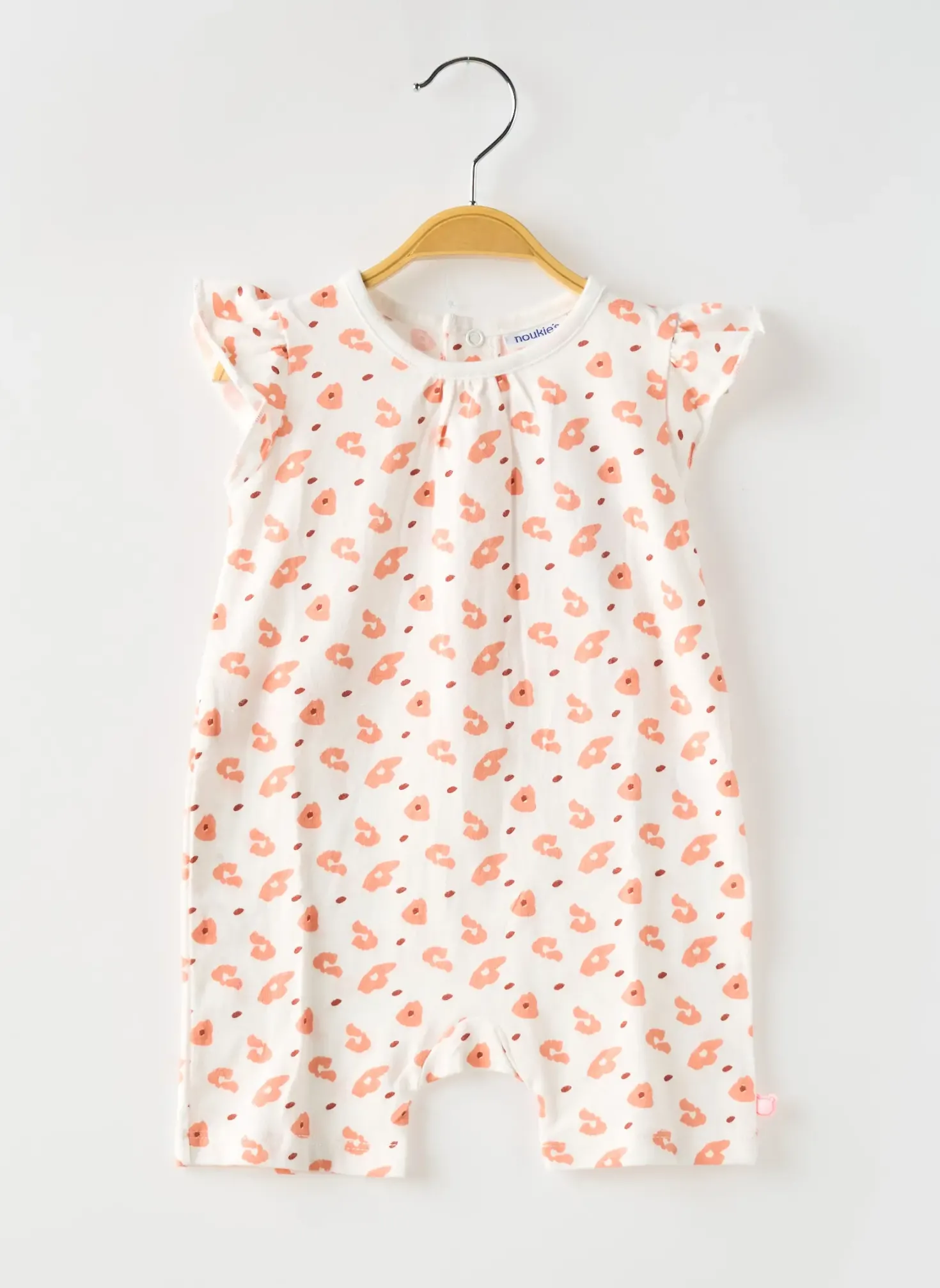 Combi-pantalon Noukie's Blanc Manches Courtes