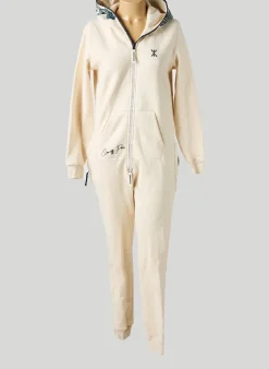 Combi-pantalon Onepiece Beige Manches Longues