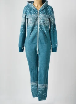 Combi-pantalon Onepiece Vert Manches Longues