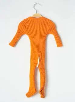 Combi-pantalon Ozona Orange Manches Longues