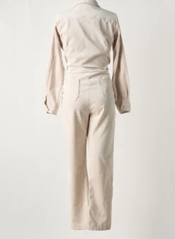 Combi-pantalon Pako Litto Beige Manches Longues