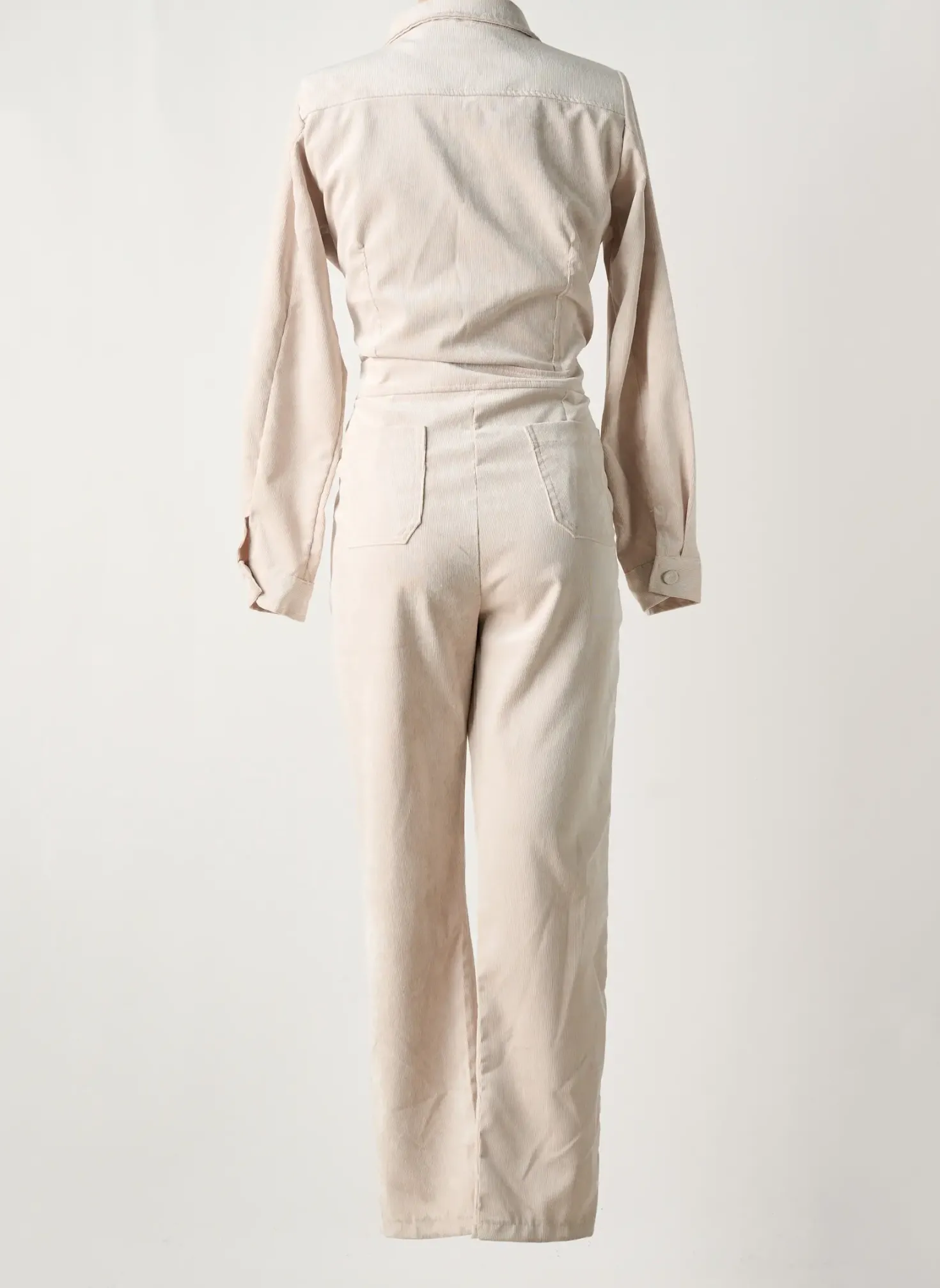 Combi-pantalon Pako Litto Beige Manches Longues