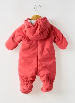 Combi-pantalon Petit Bateau Rose Manches Longues