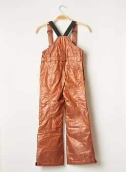 Combi-pantalon Poivre Blanc Marron Fines Bretelles